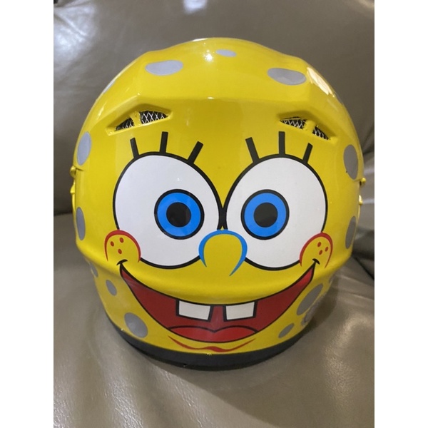 Helm Anak SNI GALAXY SKY Spongebob Terlaris Usia 3-7 thn