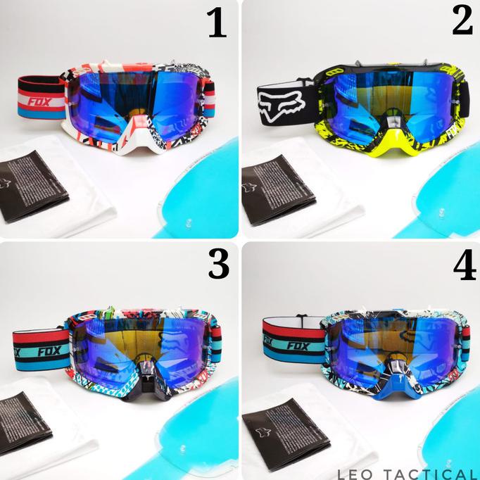 Kacamata Google Motor Cross Fox Termurah