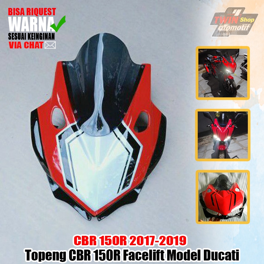 Topeng CBR 150R facelift model DUCATI, Topeng CBR 150R DUCATI