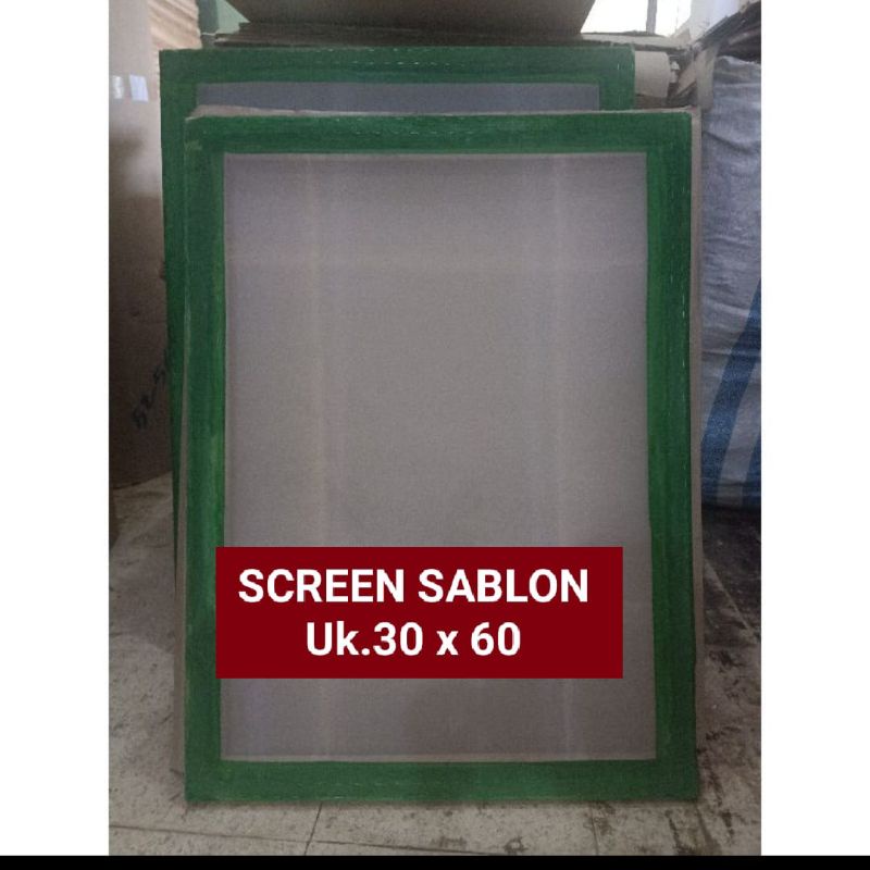 

SCREEN SABLON Uk.30x60 ( Pilih Jenis Varian Kain / T - nya )