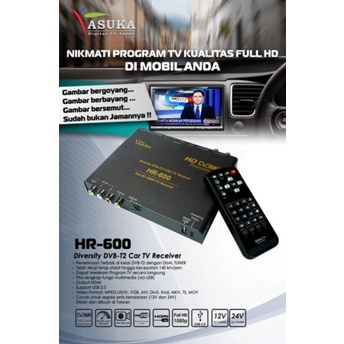 Jual TV Receiver Mobil  Car Digital TV Tuner by ASUKA HR-600 Diskon
