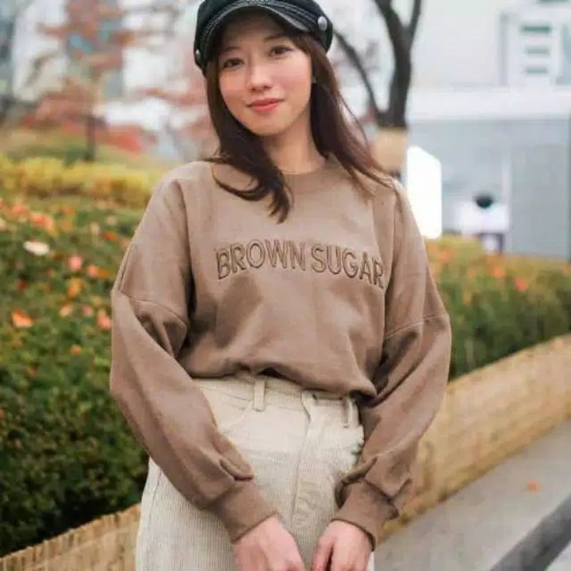 Sweater Wanita BROWN SUGAR Street Oblong