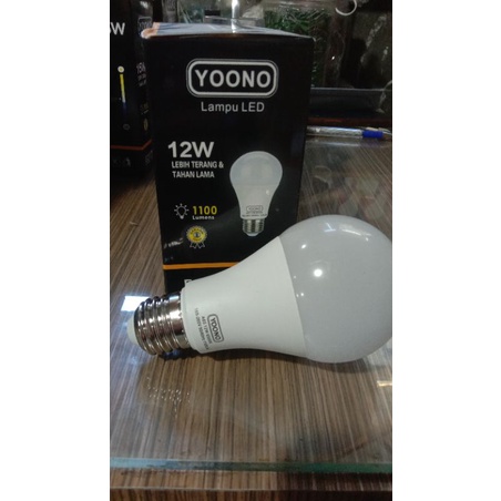 Lampu LED 12 Watt - Lampu LED Yoono 12 Watt