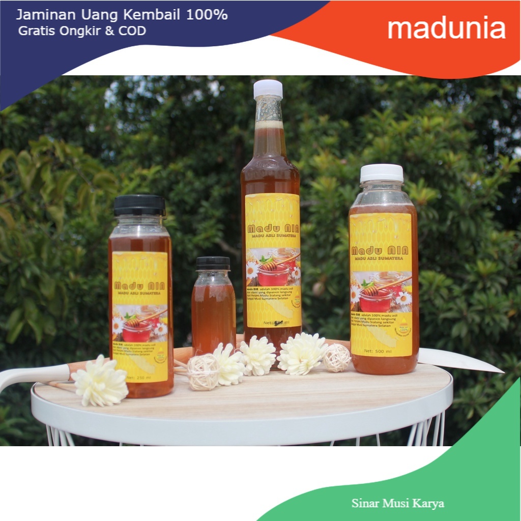 

NIK.. Madu Asli Hutan Sumatera 250 ml Madu Nia MADU ASLI DARI ALAM