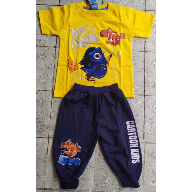 Baju setelan anak karakter