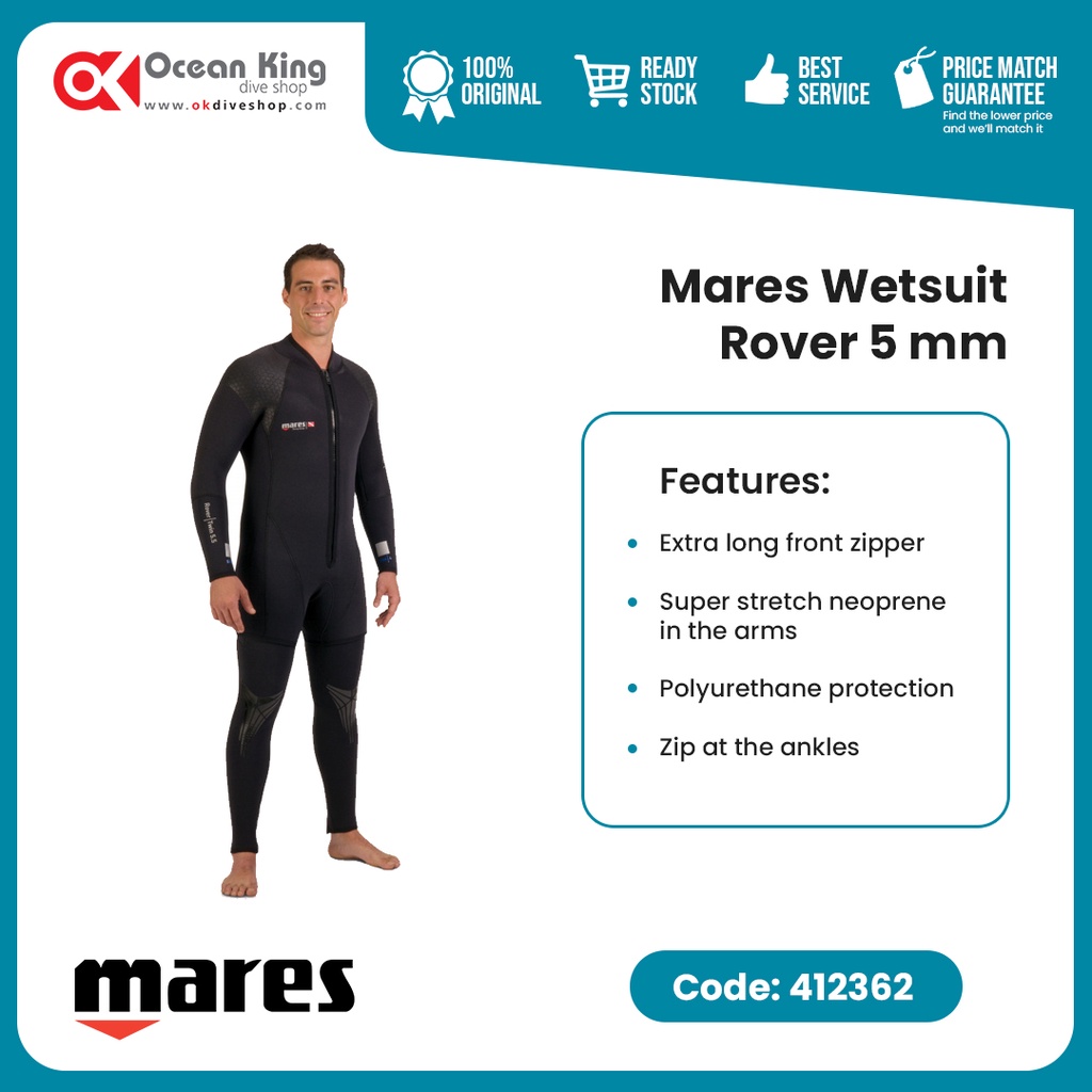 Wetsuit Mares Rover 5mm
