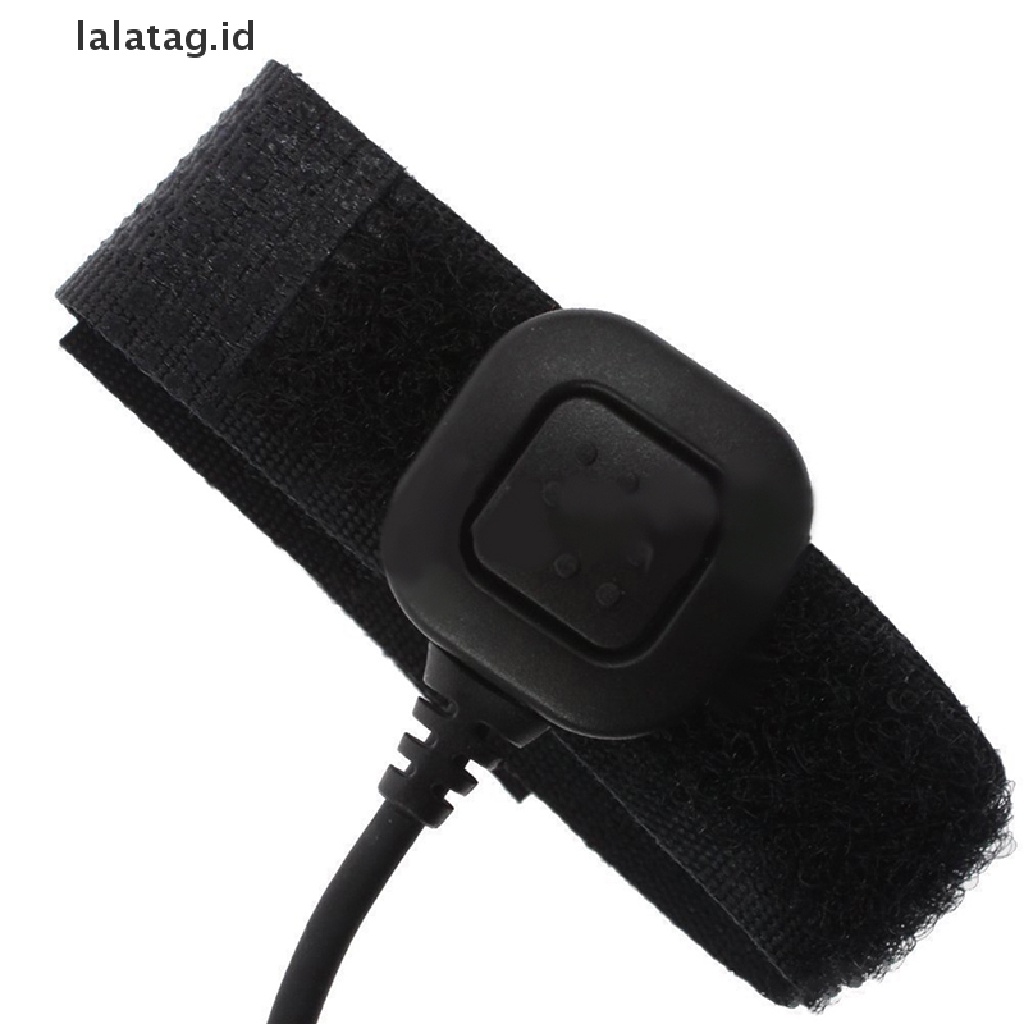 (lalatag) Headset Earpiece PTT Akustik Dengan MIC Tenggorokan Untuk Walkie Talkie