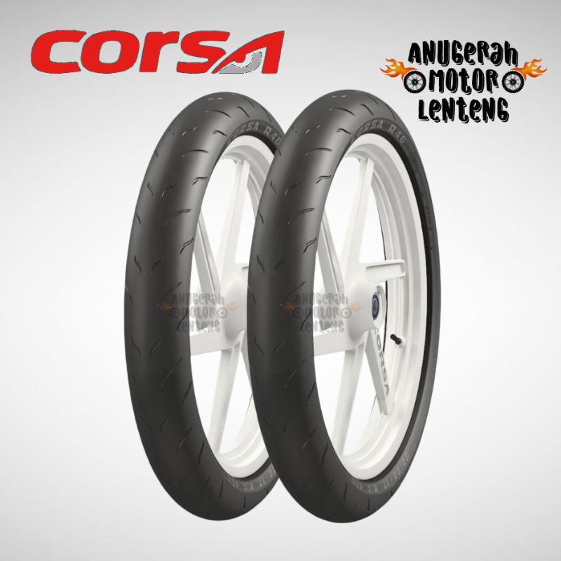 Ban Corsa R46 depan belakang 90/80-14 dan 100/80-14 Vario 125 150 Beat Scoopy