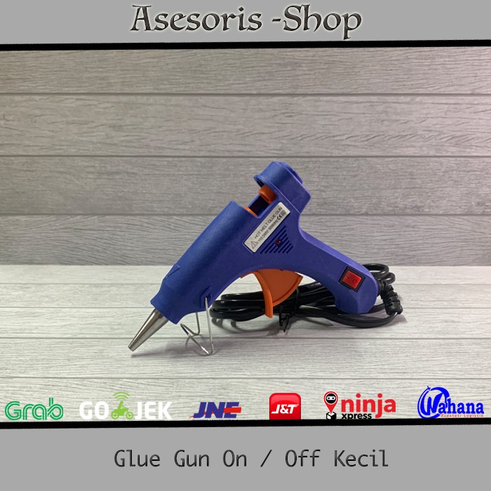 

Glue Gun / Lem Tembak on/off *kecil | Pestol Lem Tembak | Alat Lem Tembak Kecil | Glue Gun Kecil Biru