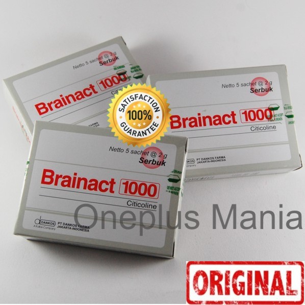BRAINACT 1000 SACHET SUPLEMEN FUNGSI OTAK
