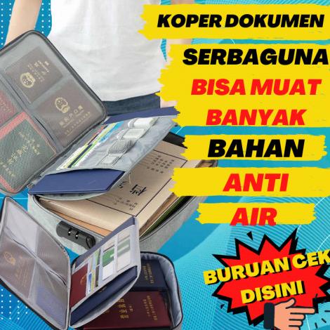 

Office & Stationery | Document Organizer | Tas Dokumen Document Bag Travel Document Waterproof Gi45 | Best Seller
