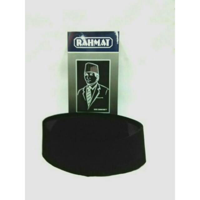 Peci RAHMAT hitam peci nasional hitam