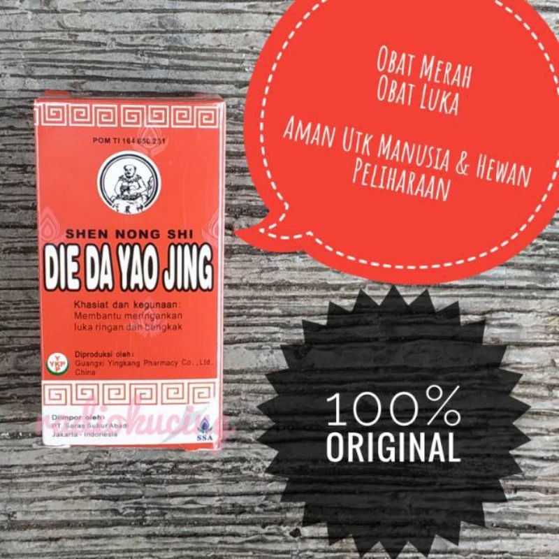 COD - BETADINE CHINA - DIE DA YAO JING - OBAT LUKA CINA - CEPAT KERINGKAN LUKA