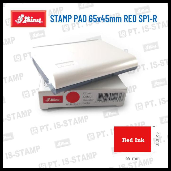 

Silahkan Order Shiny Stamp Pad 65X45Mm Red Sp1-R