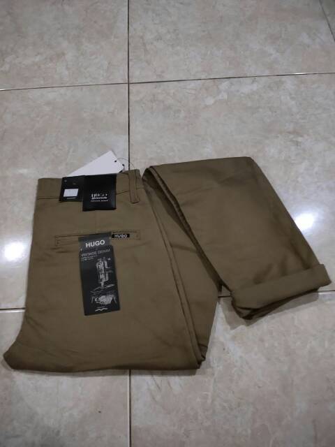 HUGO CHINO ORIGINAL CELANA PANJANG PRIA.