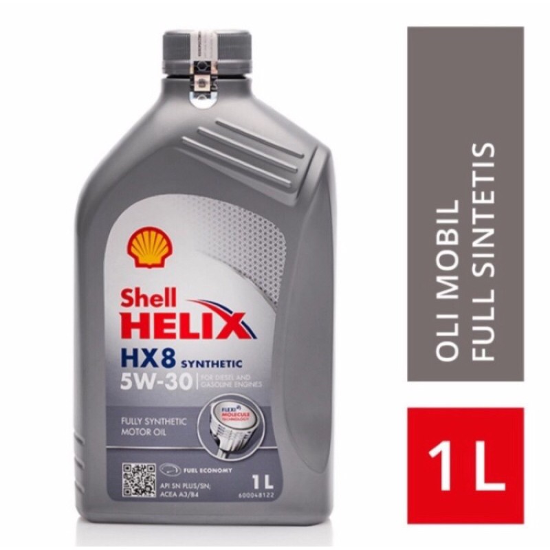 Oli Shell Helix HX8 Sae 5W-30 1Liter Original