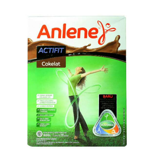 

Anlene Activit Vanilla / Coklat 600gr