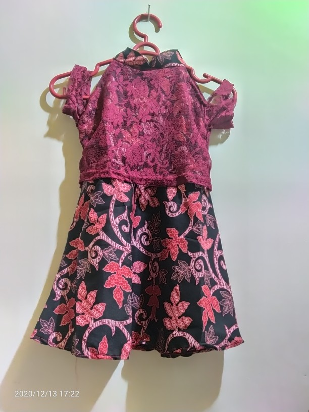 Kayla Dress Kid Rx Dress Batik Anak Perempuan Dress Kondangan Anak Murah Party Dress Kid Dress Pesta