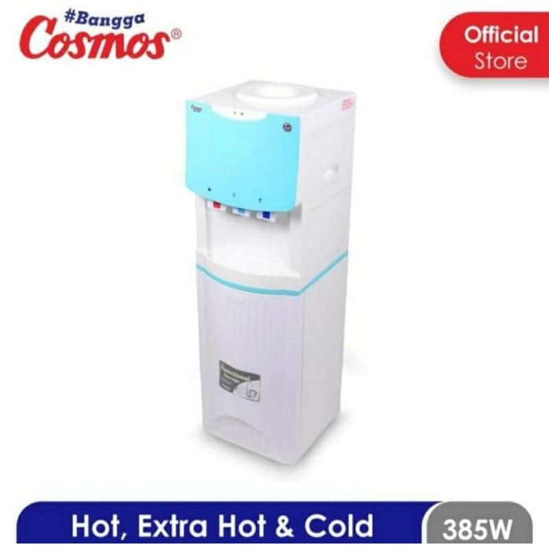 Dispenser Galon Atas Cosmos CWD 5603 3 Kran Hot, Cold &amp; Normal Dispenser Cosmos 5603