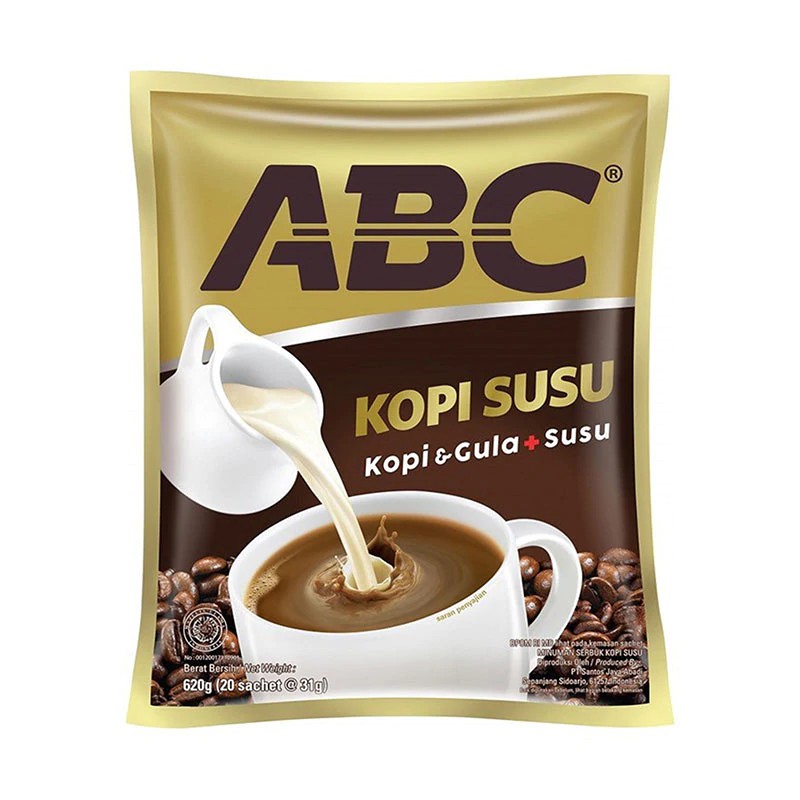 

ABC Kopi Susu Renteng 10 x 31gr