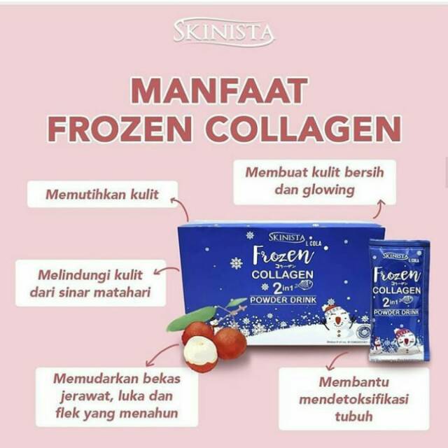 Frozen drink collagen