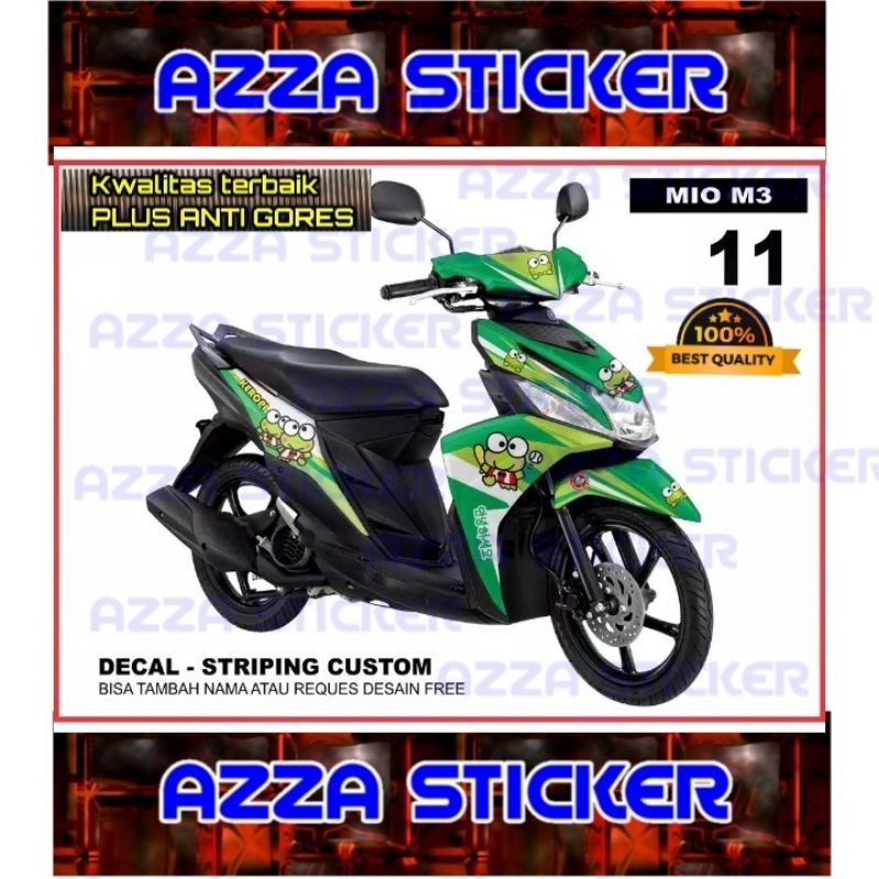 Sticker Striping Decal Mio M3 Full Body, Sticker Decal Mio M3 Full Body, Decal Mio M3 11