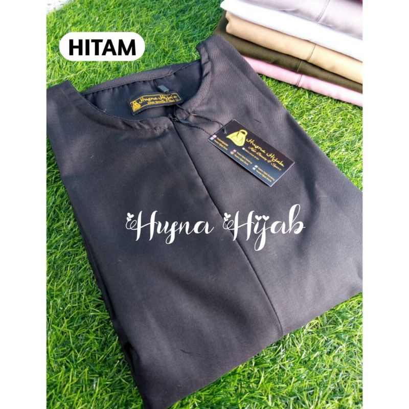 [HUSNA COLLECTION] Gamis Polos Elhusna TOYOBO PREMIUM / GAMIS TOYOBO