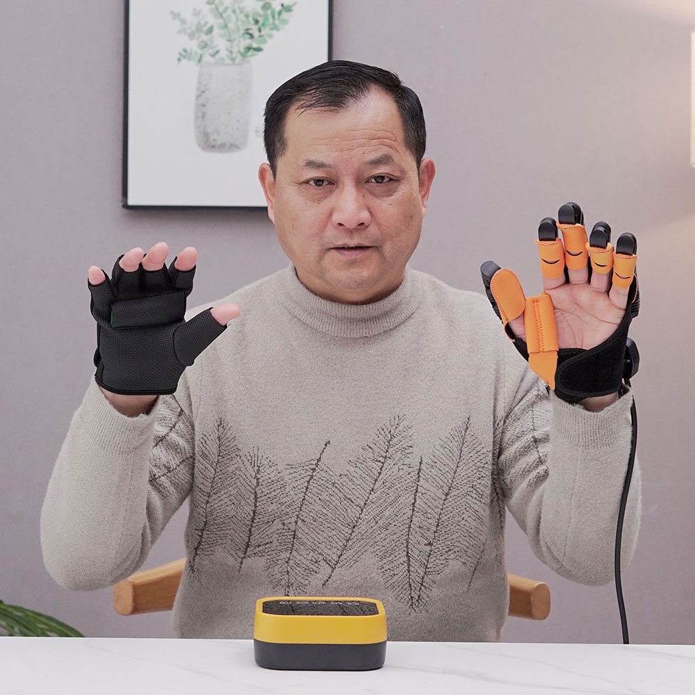 Rehabilitasi Sarung Tangan Tangan Robot Hand Gloves/ Stroke Restorasi Jari