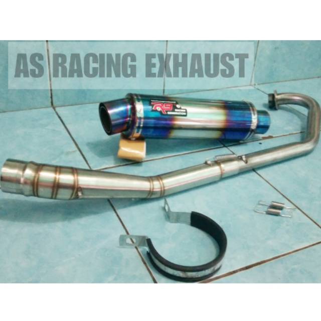 Knalpot racing R9 mugello jupiter mx 135 new - Mx old - Mx king