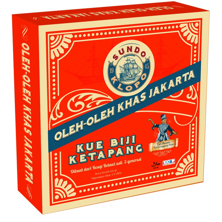 

OLEH OLEH KHAS JAKARTA (KUE BIJI KETAPANG)