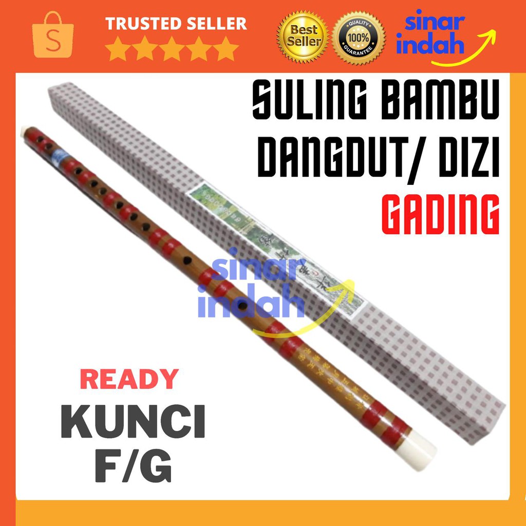 SERULING BAMBU TRADISIONAL CINA SULING CHINESE DIZI GADING