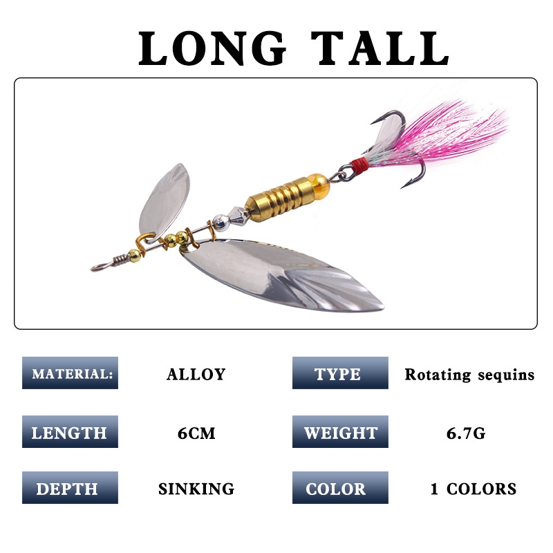 Kail Pancing relix nusantara Spoon Lure 6.7g/6cm Umpan Ikan Metal Umpan Pancing Umpan Pancing Buatan Alat Pancing Murah Alat Pancing Umpan Mancing Umpan Mancing