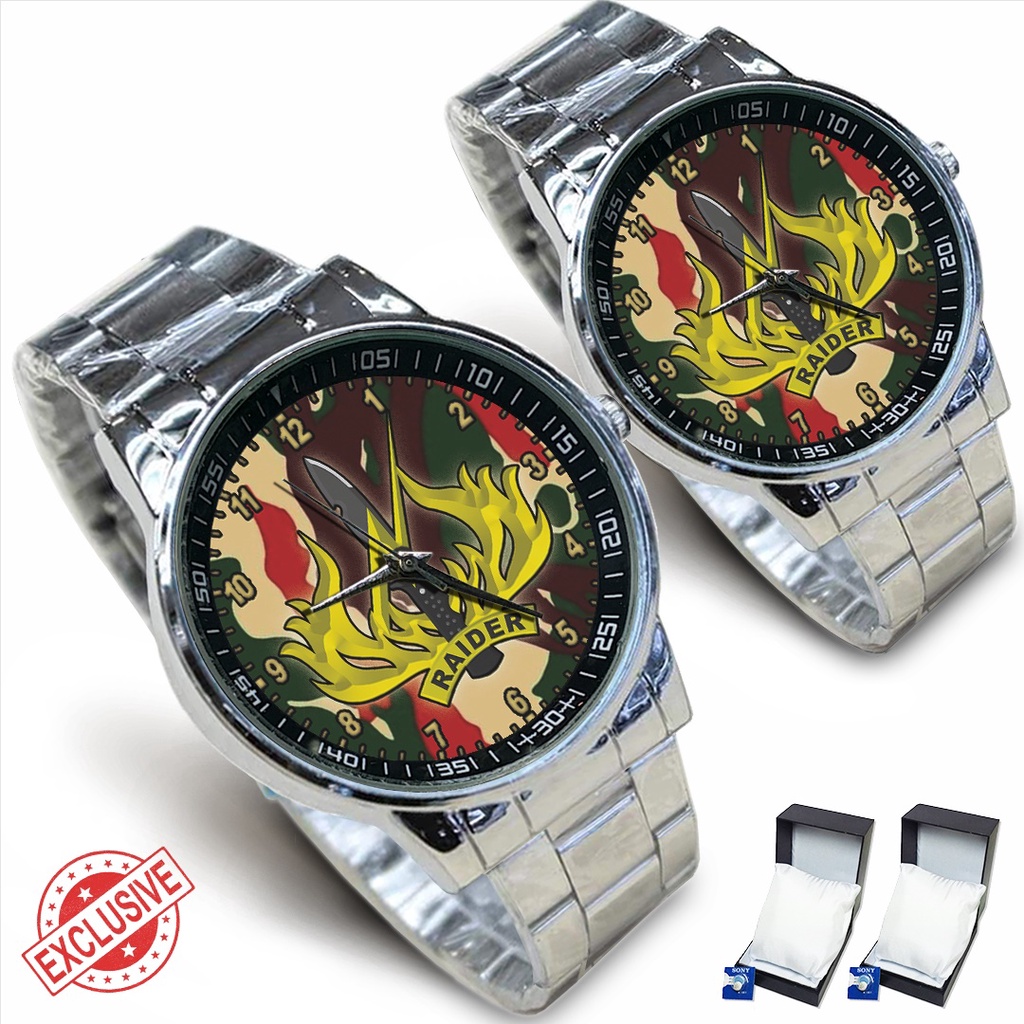 Jam Tangan Rantai Couple RAIDER - 1 (Keren)