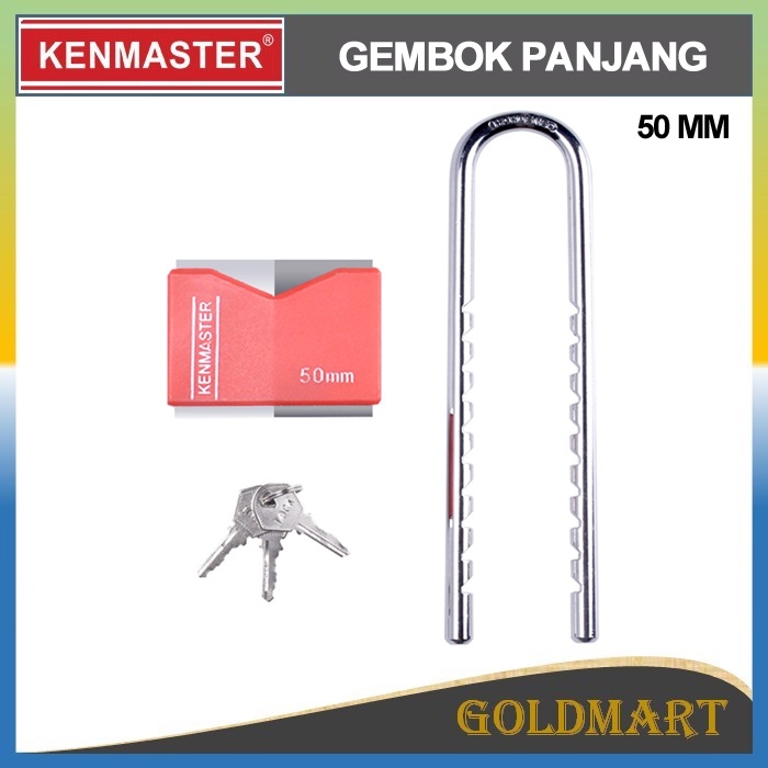 Gembok 50 mm Panjang Kenmaster Velg Ban Sepeda Motor Anti Maling km-116