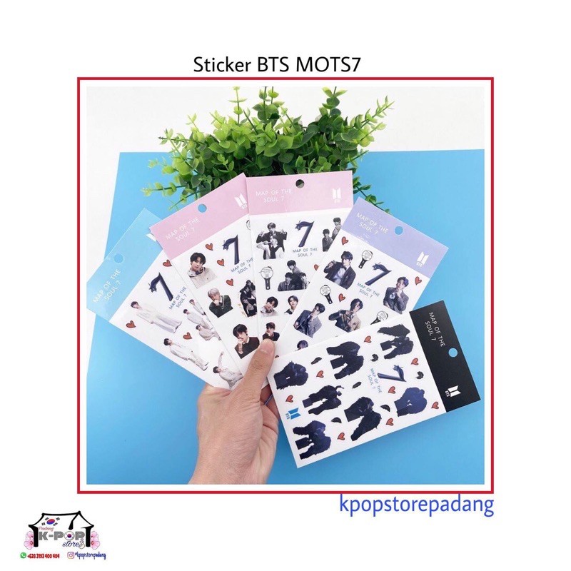 

STICKER BTS MOTS7