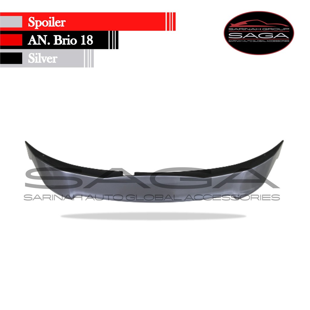 Spoiler-topi belakang Honda All-New Brio