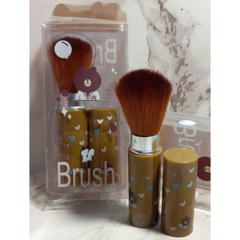 BRUSH MAKE UP SINGLE BENTUK BEBEK BRUSH BLUSH ON SINGEL