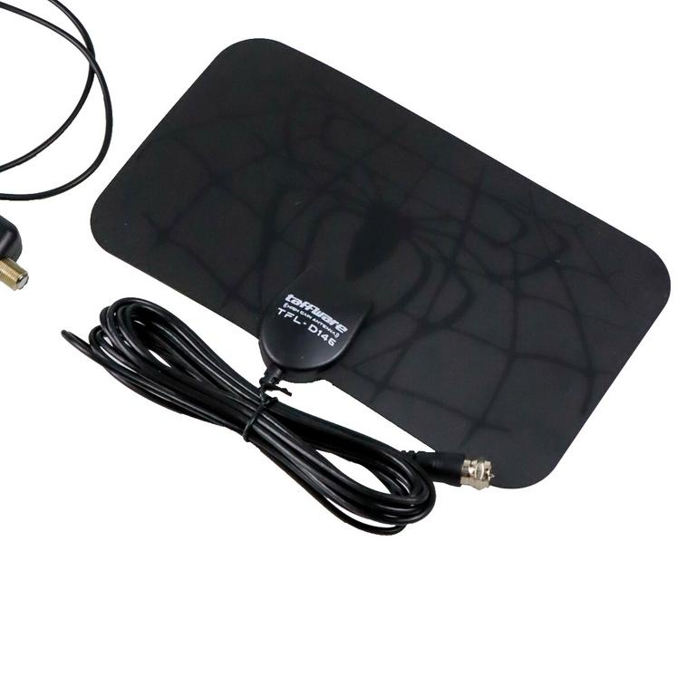 100% ORIGINAL Taffware Antena TV Digital DVB-T2 High Gain 25dB with Signal Booster Amplifier - TFL-D