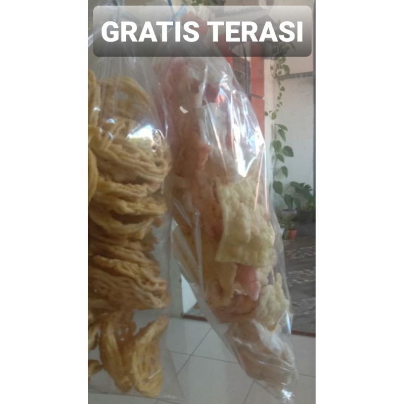 

Kerupuk Melarat Khas Cirebon 250gr Krupuk Melarat Khas Cirebon Cemilan Snack Makanan Ringan Terlaris