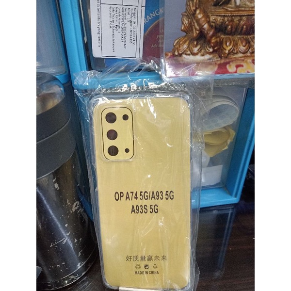 SoftCrack JellyCase Anti Crack Bening For Oppo A74 5G / A93 5G