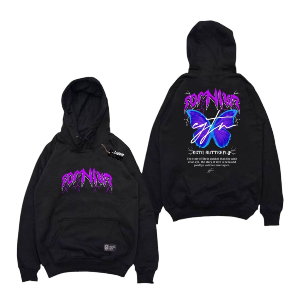 Sweater Hoodie Pria Distro Keren Hitam Original Branded Eightynine Terlaris Hodie Pria Wanita Black Aestehtic Premium Jumper Unisex