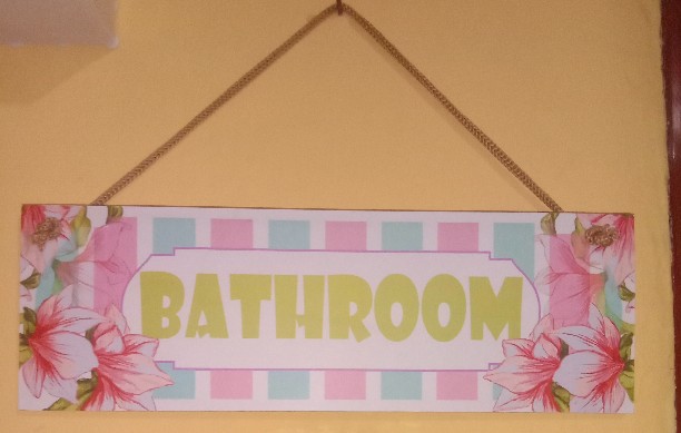 Decor Art Hiasan Pajangan Dinding Wall Decor Rumah Shabby Chic Gantungan Assalamualaikum - Ab 7