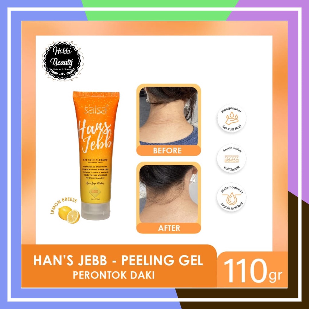 Salsa Hans Jebb - HENSJEBB Peeling Gel - Penghilang Daki 110gr