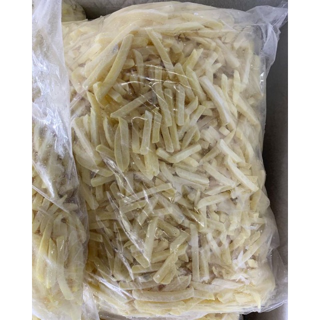 kentang beku kiloan 2,5kg ( shoestring / crincle cut )