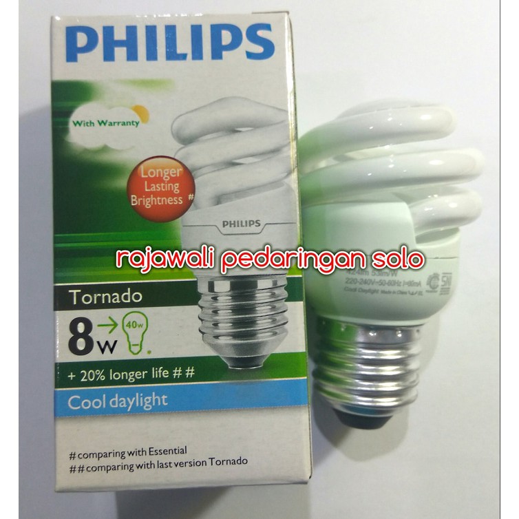 PHILIPS TORNADO 8W PO H-30