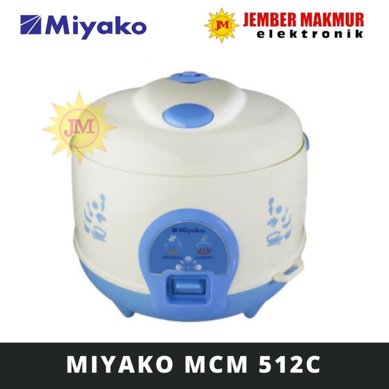 MIYAKO Magic Com MCM 512C RICE COOKER 1,2L 512 1,2 liter