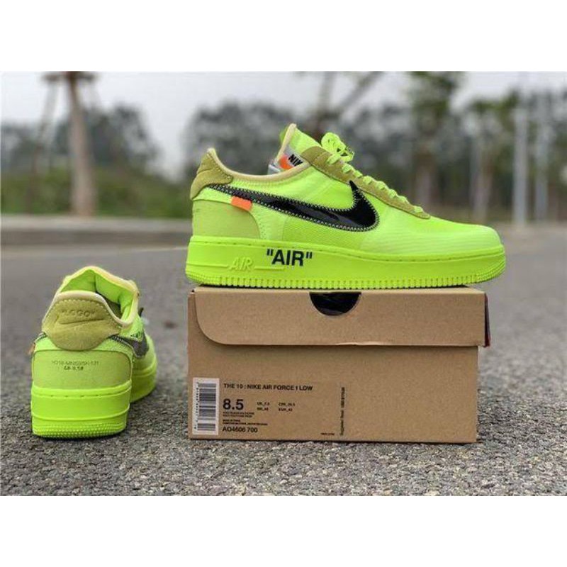 neon green af1