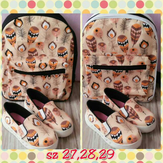Set sepatu tas