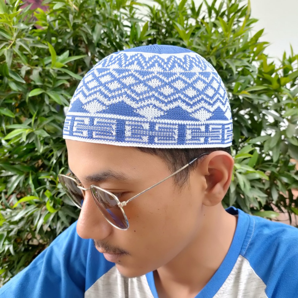 Peci Rajut Motif / Peci Haji / Peci Murah / Peci / Kopiah