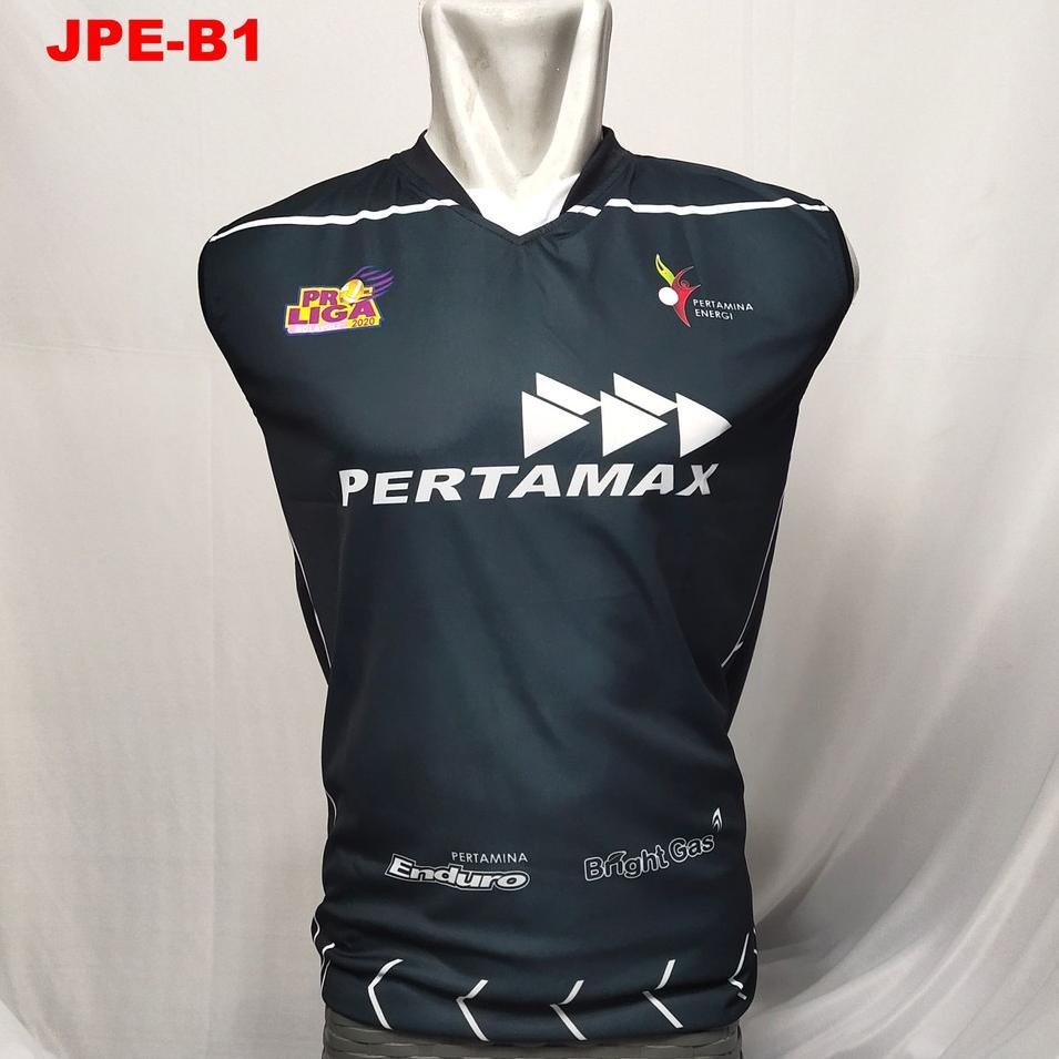 ♔ jersey voli printing kaos voly proliga baju jpe jakarta pertamina ✭
